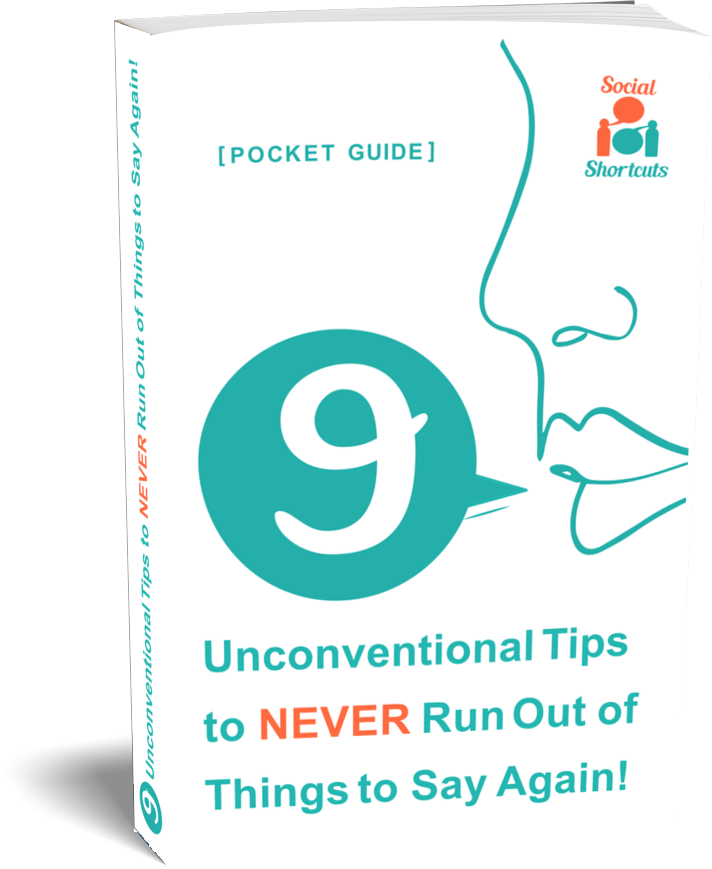 Never run out of things to say Pocket guide